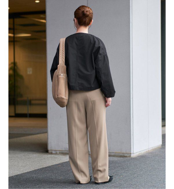 IENA「《追加4》サスペンダーツイルパンツ」|スラックス|