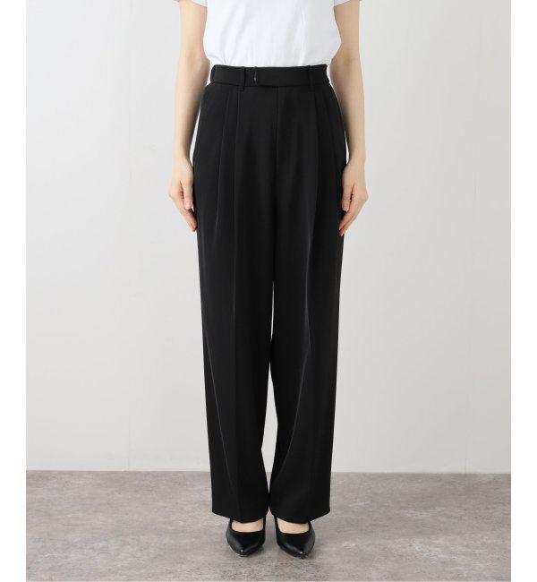 IENA「《追加4》サスペンダーツイルパンツ」|スラックス|