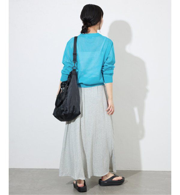 SLOBE IENA「《追加》リネン混シアーカーディガン」|カーディガン|