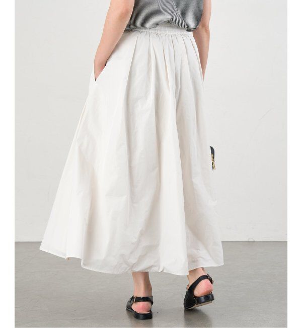 IENA「《追加》タフタフレアスカート」|スカート|