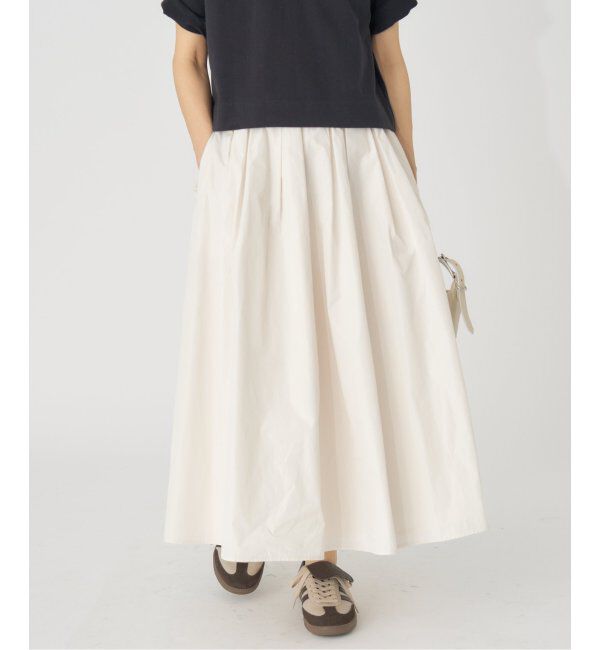 IENA「《追加》タフタフレアスカート」|スカート|