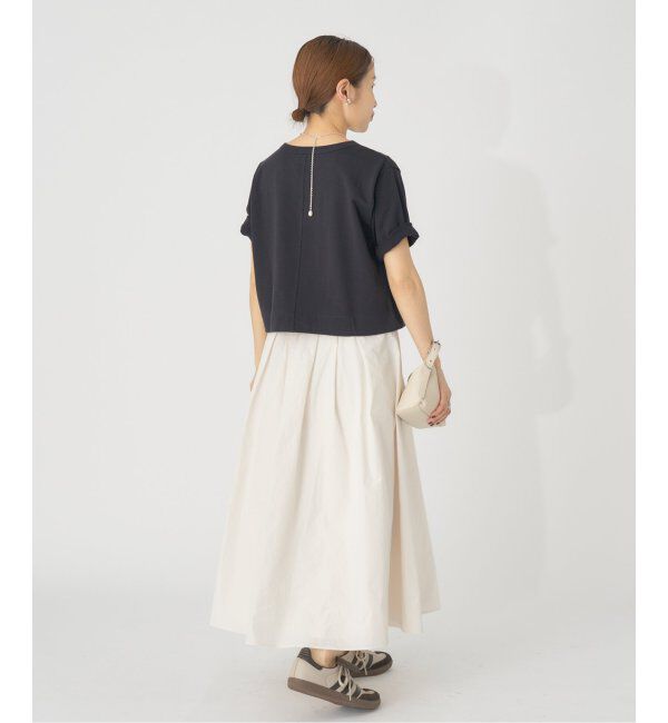 IENA「《追加》タフタフレアスカート」|スカート|