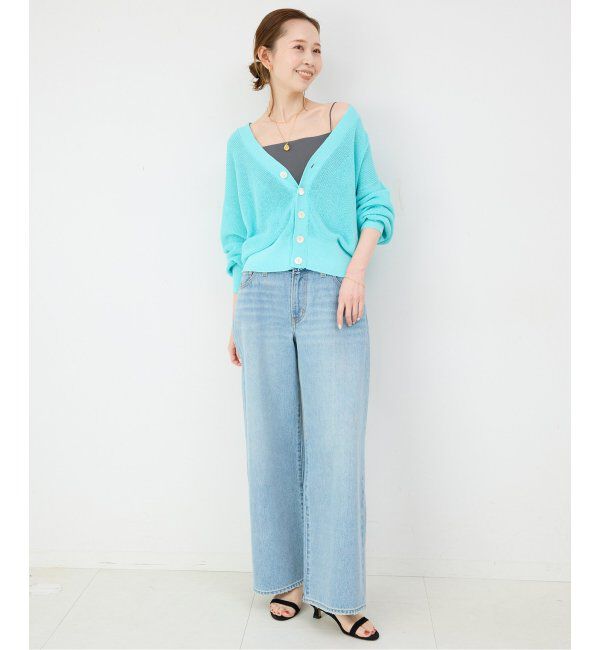 SLOBE IENA「《追加》カップ付きフライスキャミソール」|インナー|