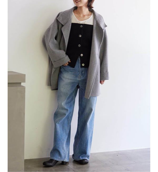 SLOBE IENA「《WEB限定サイズあり/追加》SLOBE スクエアトゥショートブーツ」|ショートブーツ|