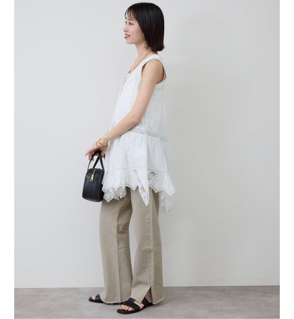 SLOBE IENA「リバーレースキャミワンピース」|ワンピース|