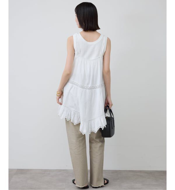 SLOBE IENA「リバーレースキャミワンピース」|ワンピース|