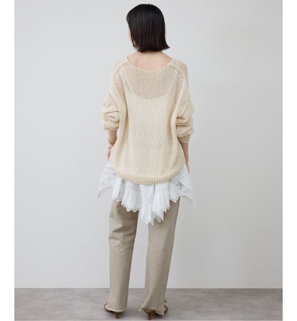 SLOBE IENA「リバーレースキャミワンピース」|ワンピース|