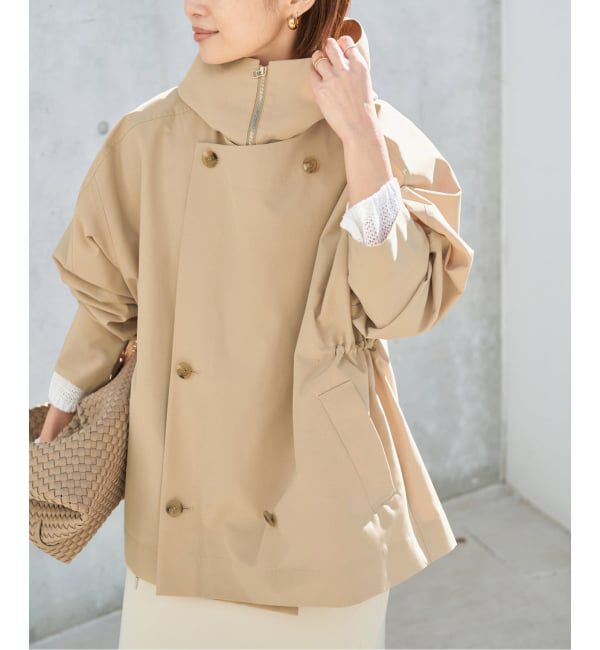 IENA「《一部サイズ別注》VACHEMENT/ヴァシュモン シェルタフタ ショート コート」|その他|