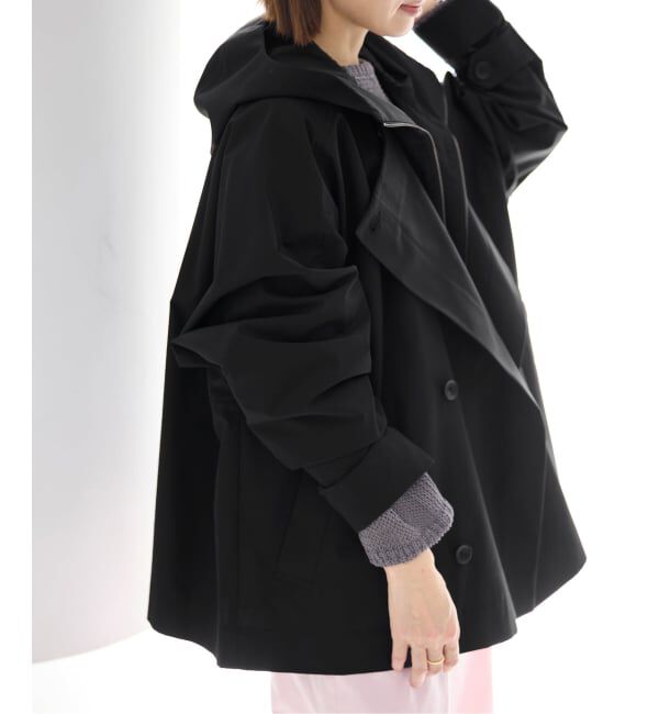 IENA「《一部サイズ別注》VACHEMENT/ヴァシュモン シェルタフタ ショート コート」|その他|