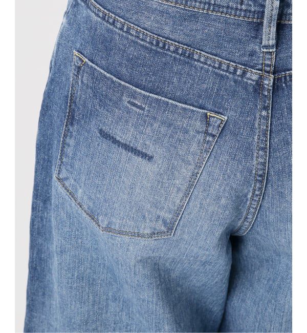 IENA「YANUK/ヤヌーク 別注 MARY Baggy straight デニムパンツ 57162501」|デニム|