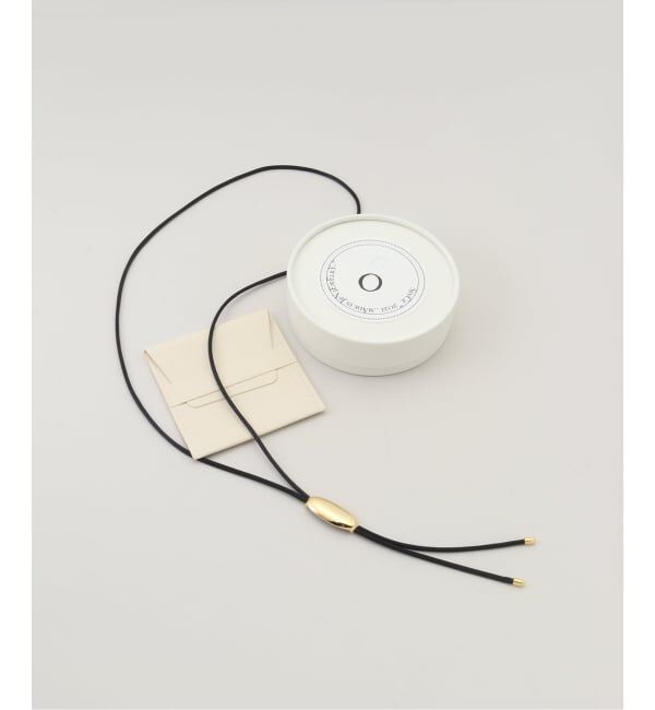 IENA「EO/イオ LOOP The CORD Necklace ネックレス BO26SS-58」|ネックレス|