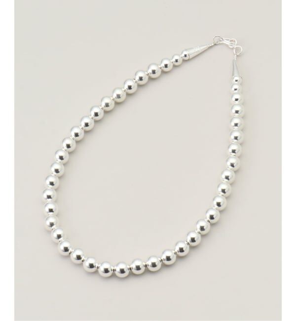 IENA LA BOUCLE「ERICKA NICOLAS BEGAY エリッカ ニコラス ビゲイ ナバホパール 9mm 40cm NPN-9-40」|ネックレス|