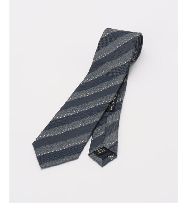 EDIFICE「Holliday & Brown(ホリデー & ブラウン) 別注 Smoke Blue タイ」|ネクタイ・蝶ネクタイ|