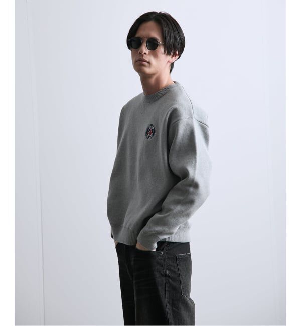 Paris Saint-Germain「【Paris Saint-Germain / パリ・サン＝ジェルマン】 JP Sweat like Knit EMBLEM」|ニット・セーター|