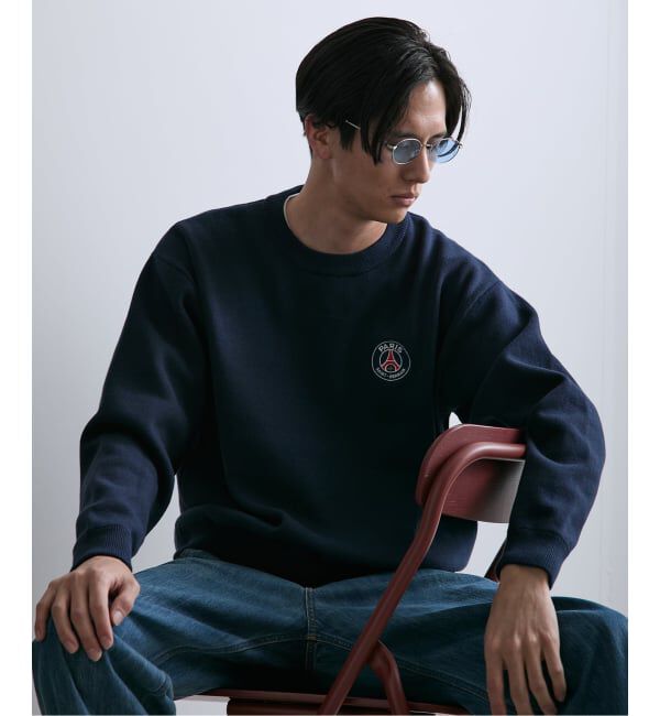 Paris Saint-Germain「【Paris Saint-Germain / パリ・サン＝ジェルマン】 JP Sweat like Knit EMBLEM」|ニット・セーター|