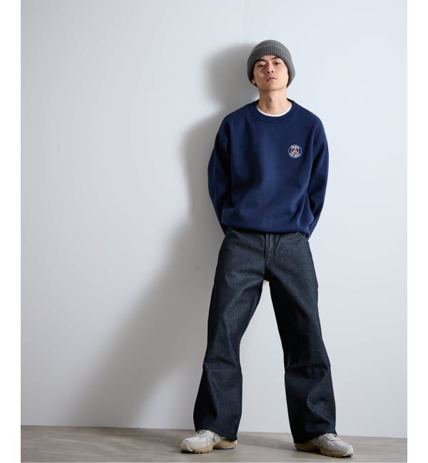 Paris Saint-Germain「【Paris Saint-Germain / パリ・サン＝ジェルマン】 JP Sweat like Knit EMBLEM」|ニット・セーター|