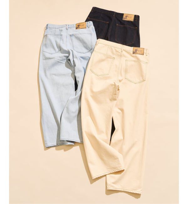 417 EDIFICE「【LE JAPON ATELIER】3Dデニムパンツ」|デニム|