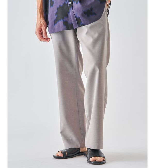 EDIFICE「《予約》サイド アジャスト トラウザー」|スラックス|