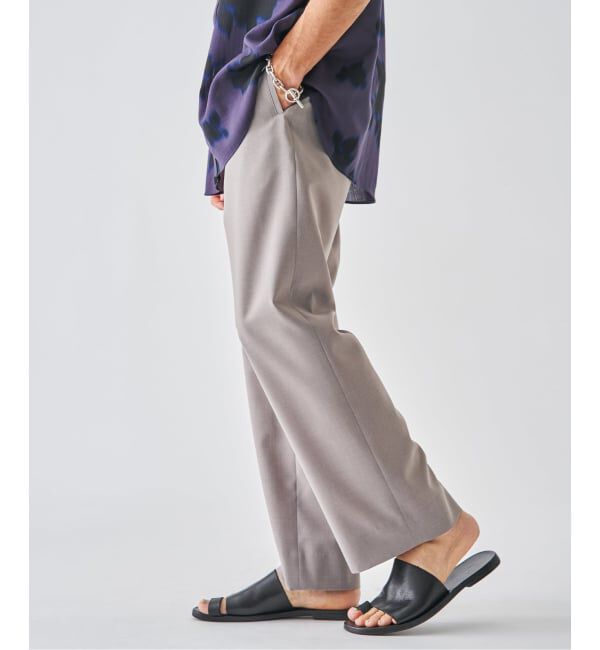 EDIFICE「《予約》サイド アジャスト トラウザー」|スラックス|