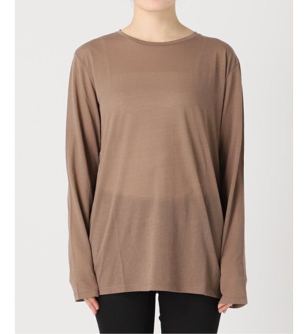 JOURNAL STANDARD「《追加2》クルーネックシアーロングTシャツ」|Tシャツ・カットソー|
