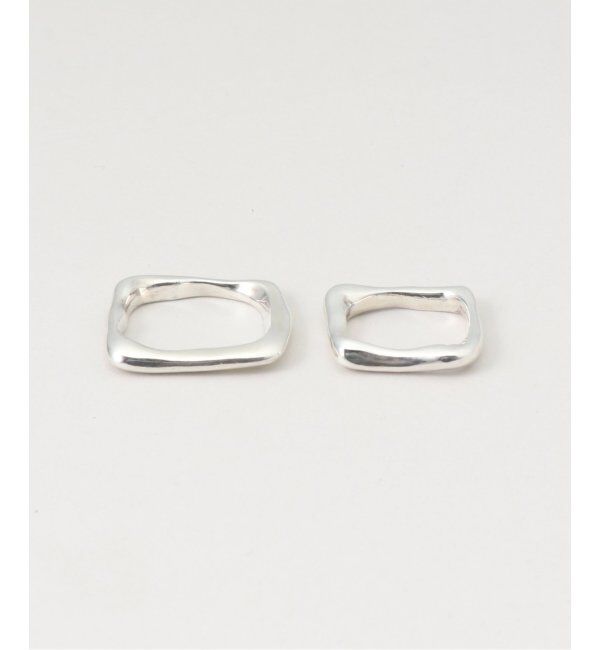 JOURNAL STANDARD「【MAISON DPULSE/メゾンドパルス】 SQUERE PAIR RING　H017」|リング|