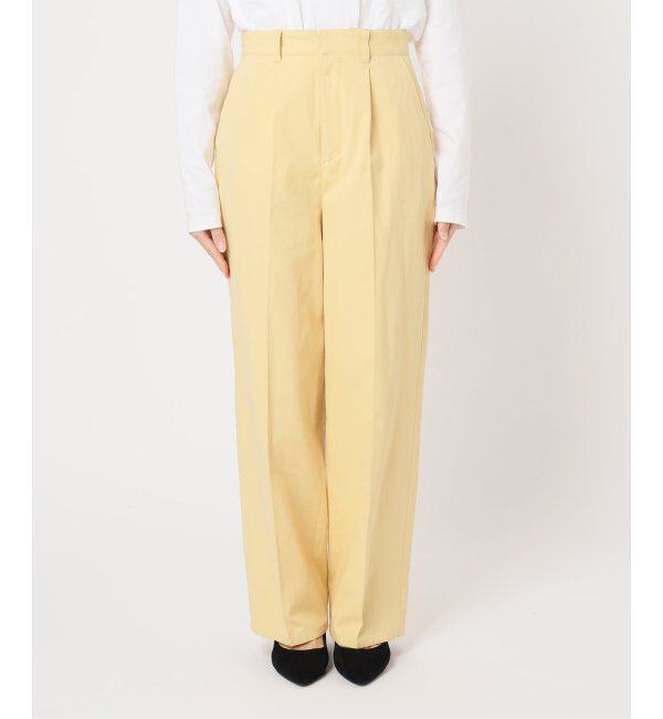 JOURNAL STANDARD relume「コットンツイルセンタープレスパンツ」|スラックス|