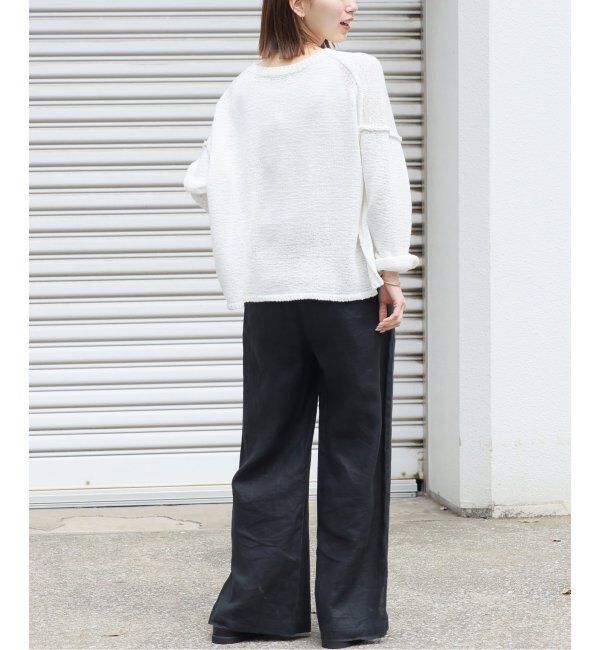 JOURNAL STANDARD relume「《追加》麻スリットイージーパンツ」|その他|