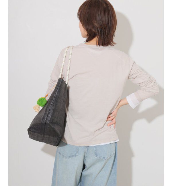 JOURNAL STANDARD relume「《追加2》シアークルーネックロングTシャツ」|Tシャツ・カットソー|