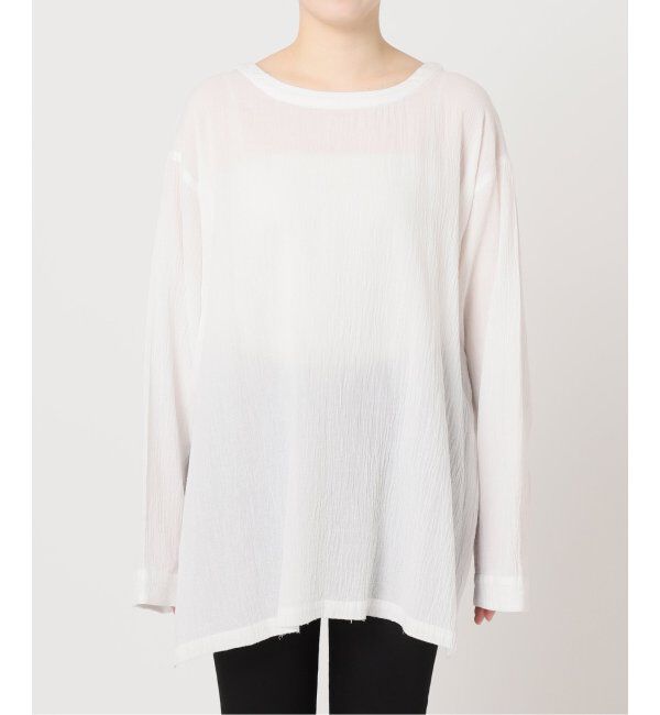 JOURNAL STANDARD「ソフトガーゼ2WAYビッグプルオーバー」|シャツ・ブラウス|