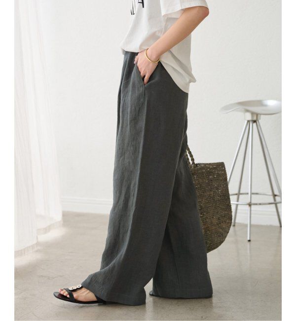 JOURNAL STANDARD relume「《追加》手洗い可 / No.14フレンチリネンワイドイージー」|その他|