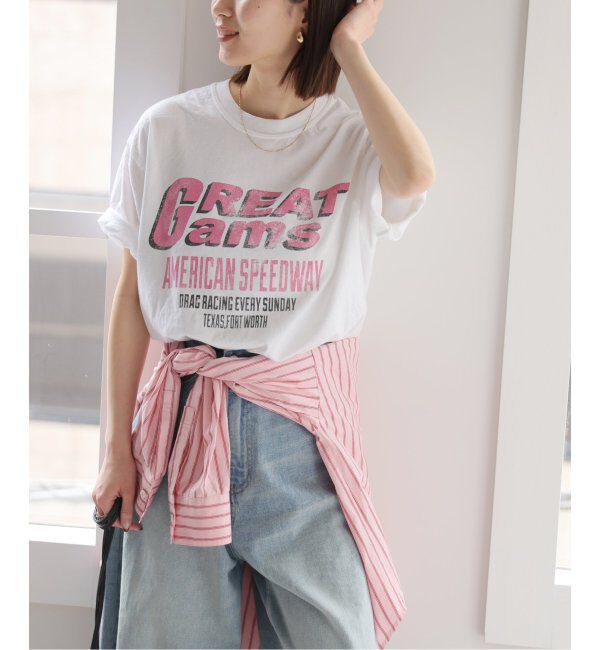JOURNAL STANDARD relume「スーベニアピグメントTEE」|Tシャツ・カットソー|ホワイト
