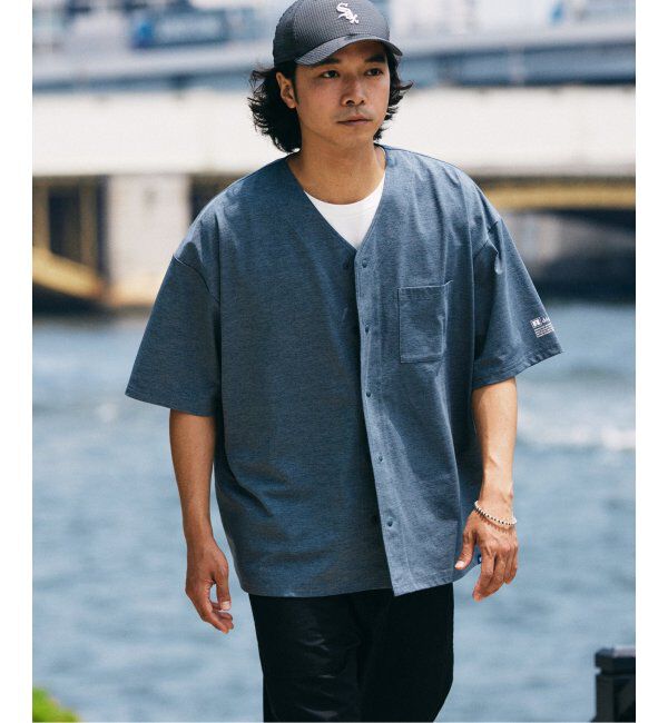 JOURNAL STANDARD relume「吸水速乾 RUSSELL ATHLETIC 別注 Dri-Power(R) ベースボールシャツ」|シャツ・ブラウス|