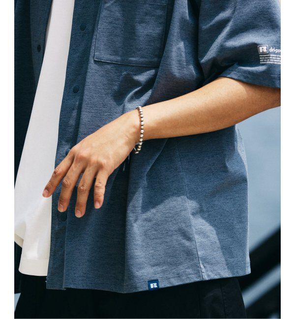 JOURNAL STANDARD relume「吸水速乾 RUSSELL ATHLETIC 別注 Dri-Power(R) ベースボールシャツ」|シャツ・ブラウス|