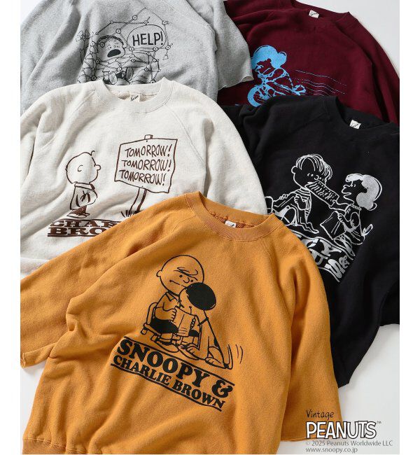 JOURNAL STANDARD relume「PEANUTS &times; SPORTS WEAR by relume 別注 ハーフスリーブスウェット 2」|Tシャツ・カットソー|
