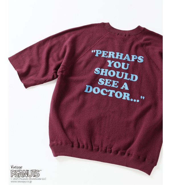 JOURNAL STANDARD relume「PEANUTS &times; SPORTS WEAR by relume 別注 ハーフスリーブスウェット 2」|Tシャツ・カットソー|