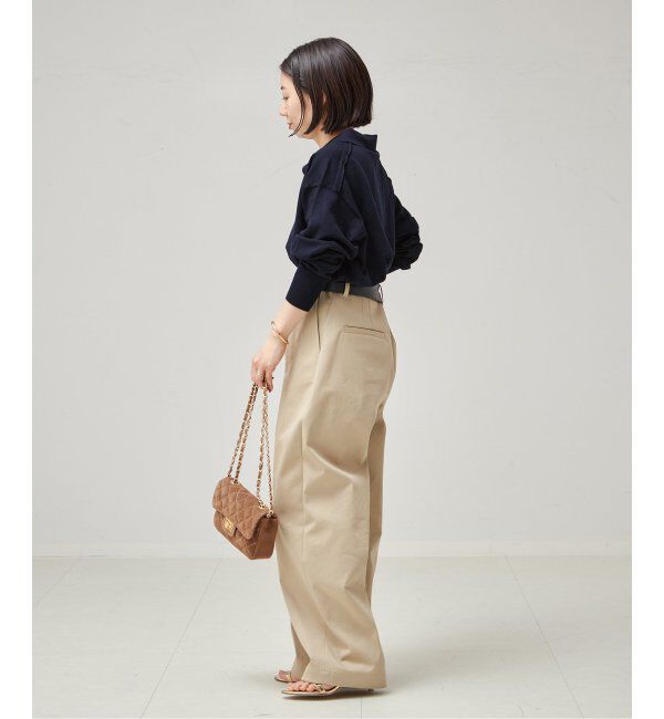 journal standard L'essage「Washable/victria襟付プルオーバー」|ニット・セーター|