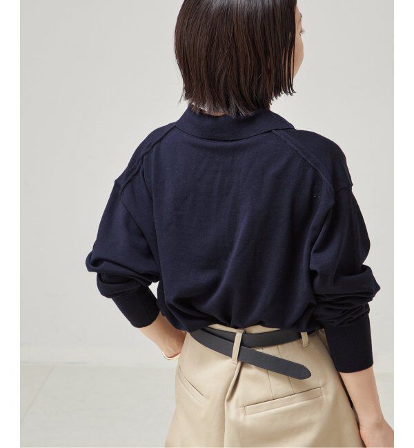 journal standard L'essage「Washable/victria襟付プルオーバー」|ニット・セーター|