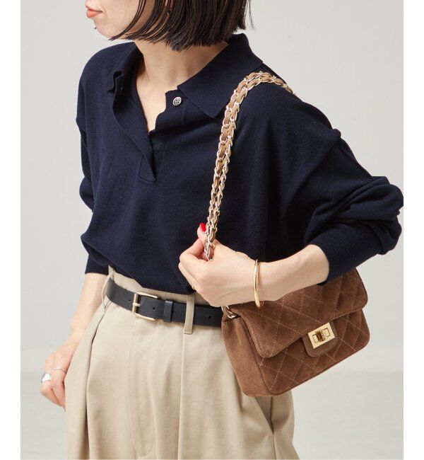 journal standard L'essage「Washable/victria襟付プルオーバー」|ニット・セーター|