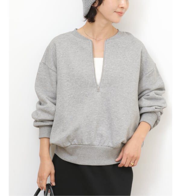 JOURNAL STANDARD relume「《WEB限定》ハーフジップノーカラースウェット」|スウェット・ジャージ|