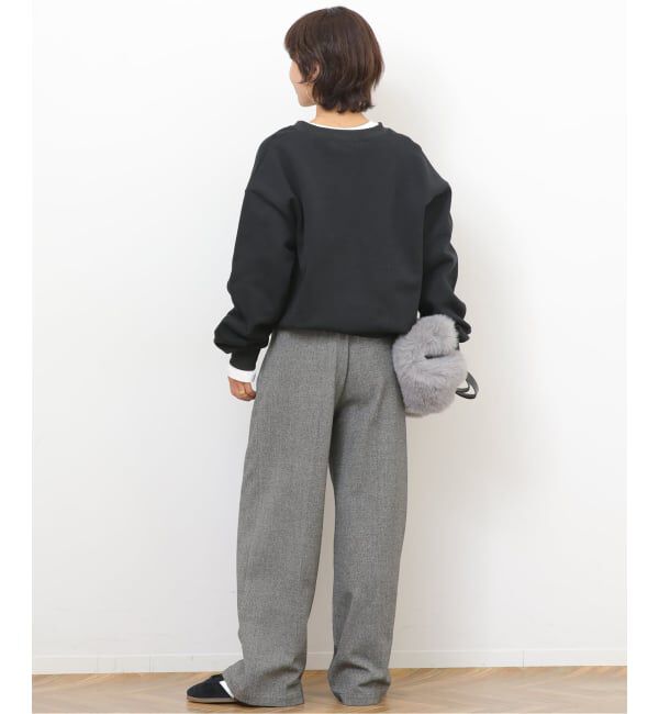 JOURNAL STANDARD relume「《WEB限定》ハーフジップノーカラースウェット」|スウェット・ジャージ|