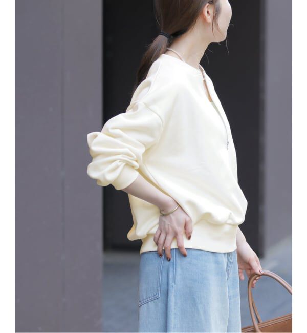 JOURNAL STANDARD relume「《WEB限定》ハーフジップノーカラースウェット」|スウェット・ジャージ|