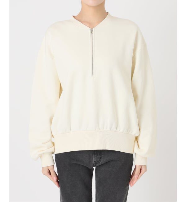 JOURNAL STANDARD relume「《WEB限定》ハーフジップノーカラースウェット」|スウェット・ジャージ|