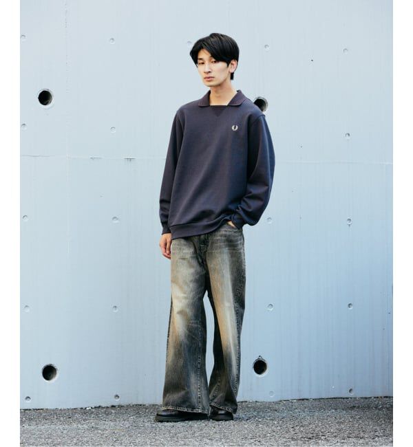 JOURNAL STANDARD「FRED PERRY / フレッドペリー 別注 フットボール カラー スウェット」|スウェット・ジャージ|
