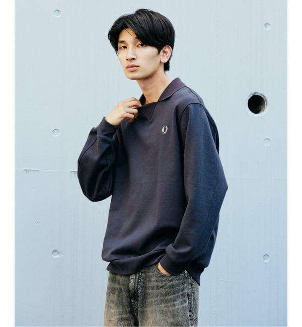 JOURNAL STANDARD「FRED PERRY / フレッドペリー 別注 フットボール カラー スウェット」|スウェット・ジャージ|