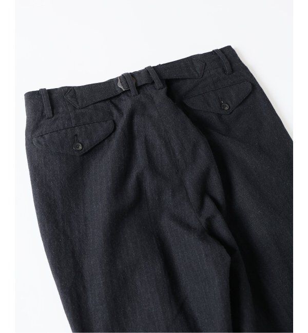 J.S.Homestead「J.S.Homestead / W/L/Si バックル バック パンツ」|スラックス|