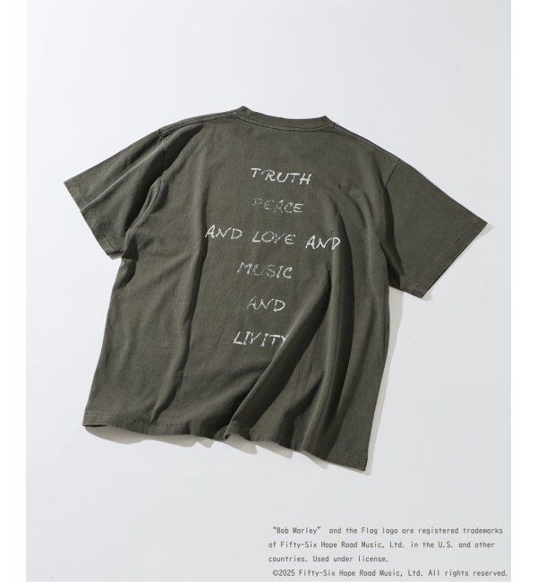 JOURNAL STANDARD relume「BOB MARLEY / ボブ・マーリー 別注 フェードプリントTシャツ」|Tシャツ・カットソー|