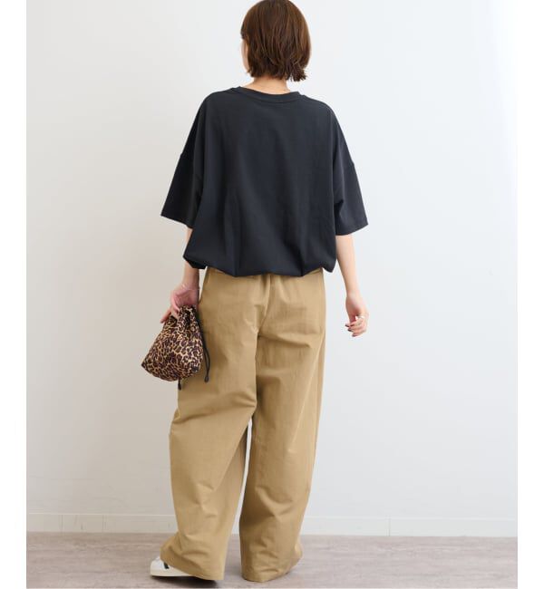 JOURNAL STANDARD relume「《追加4》ギャザーヘムショートスリーブTシャツ」|Tシャツ・カットソー|