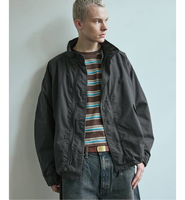 JOURNAL STANDARD「M65 ショート モッズ  ガーメントダイ / ライナー付き」|ミリタリージャケット|グレー