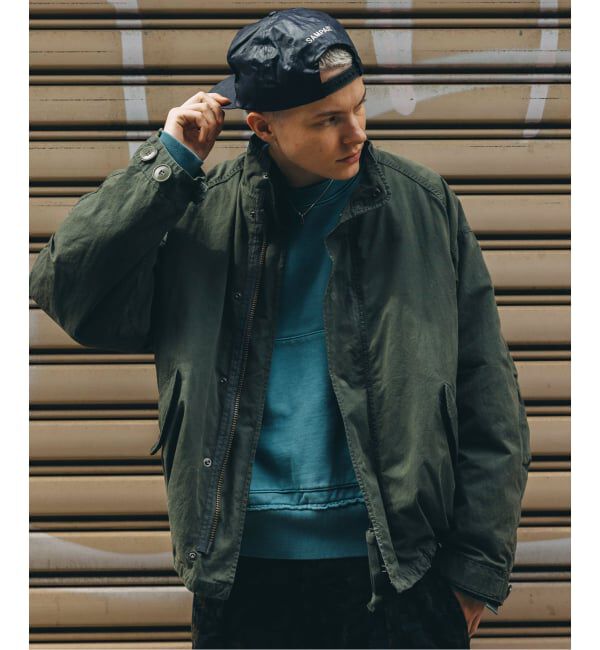 JOURNAL STANDARD「M65 ショート モッズ  ガーメントダイ / ライナー付き」|ミリタリージャケット|カーキ