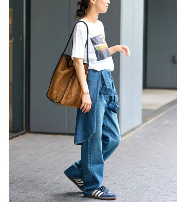 JOURNAL STANDARD relume「《追加》【IOMMI/イオミ】 syntetic suede big tote：バッグ」|トートバッグ|